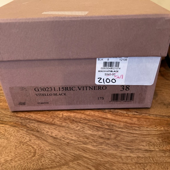 WORN ONCE* GIANVITO ROSSI Vitello lace up heels - Picture 5 of 7